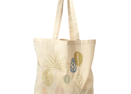 Pastel Leaves Tote Bag