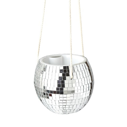 Disco Ball Hanging Planter