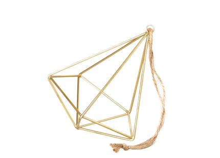 Air Plant Display Hanger - Brass